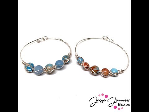 Easy Wire Wrapped Bangle Tutorial