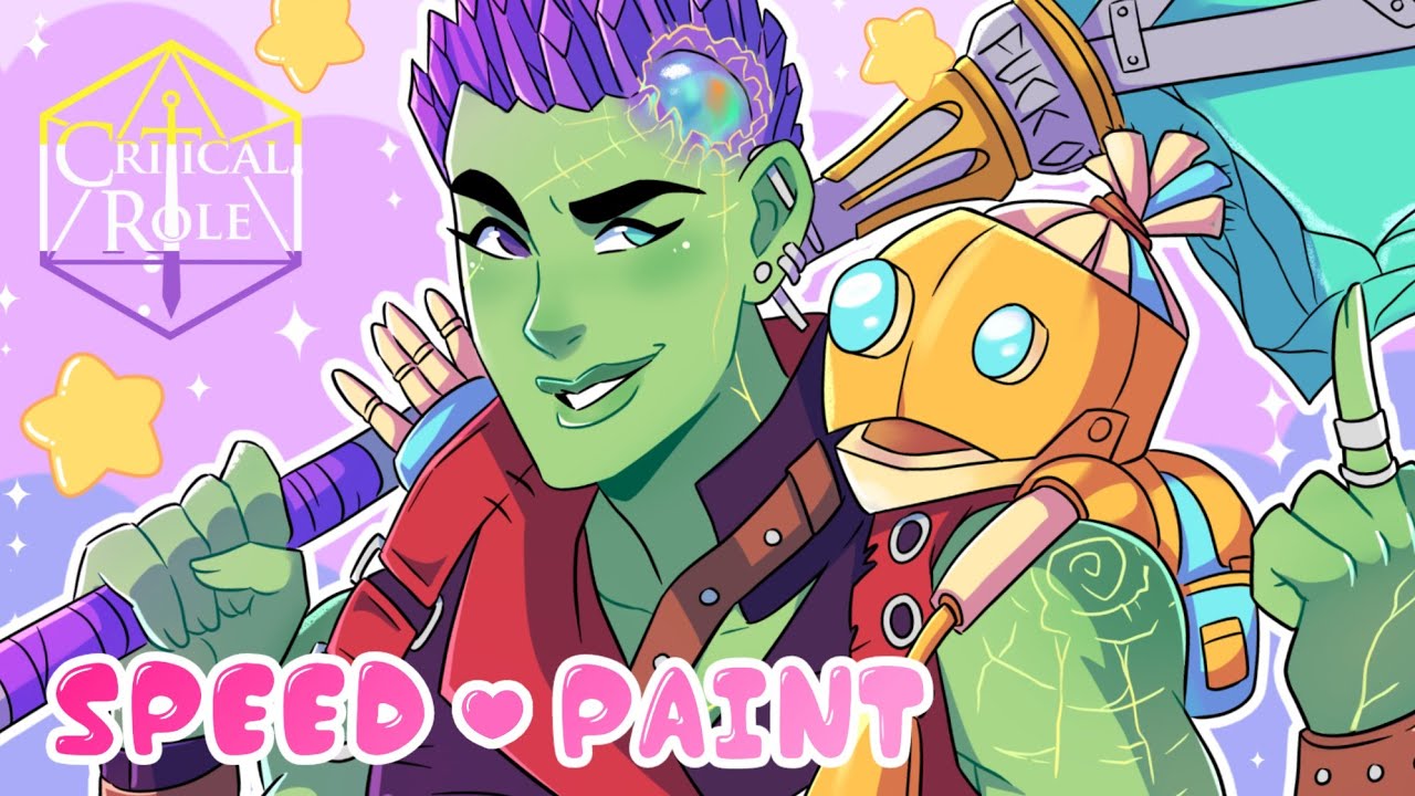 Critical Role Ashton and F.C.G || SPEEDPAINT