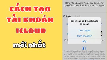 cách tạo tài khoản icloud cho iphone mới nhất 2025 - hưỡng dẫn tạo icloud #smartphone #taoicloud