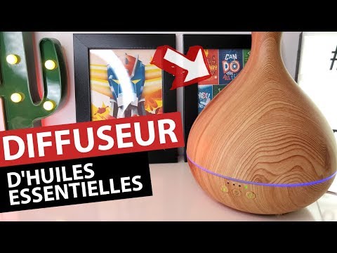 HUMIDIFICATEUR D'AIR et DIFFUSEUR D'HUILES ESSENTIELLES 500 ML | ANJOU | CRASH TEST