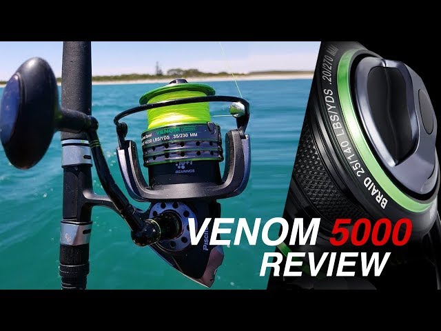 Piscifun Venom/Viper 5000 Spinning Reel Review ft Aliex Fishing 