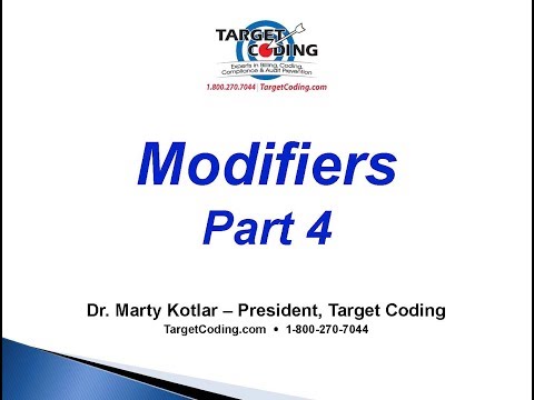 Target Coding Modifiers