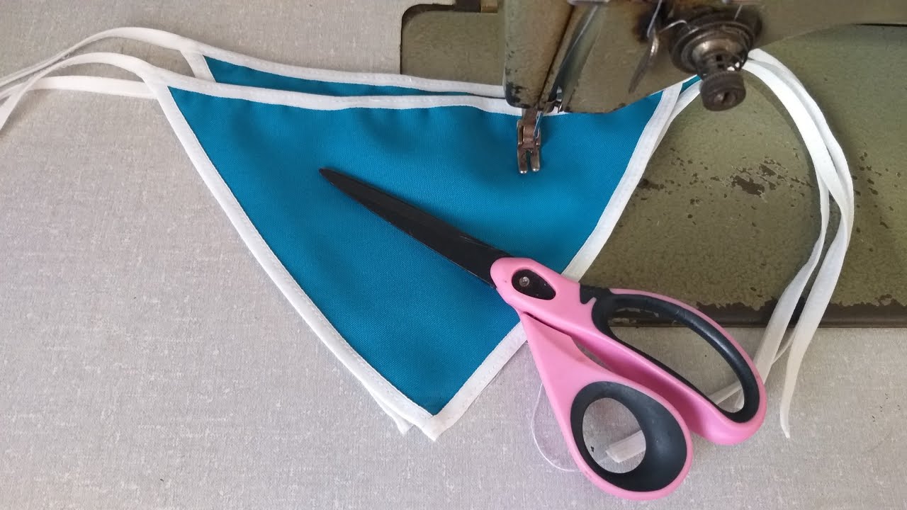 Como colocar viés na bandana