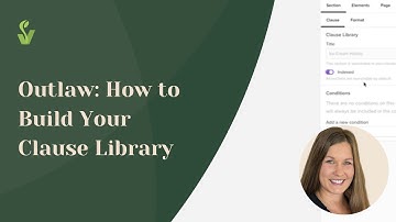 Outlaw: How to Build Your Clause Library