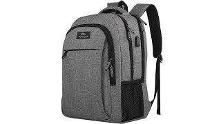 Review: Matein Travel Laptop Backpack, Business Anti Theft Slim Durable Laptops Backpack with USB