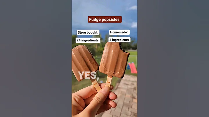 Healthier Fudge Popsicles! So Easy to Make! #fudge #popsicle #healthy #healthychoices #momlife #yum