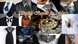 Most Stylish Brooch for Men's|Tie Brooch pin for men| trendy men's brooches pin design
