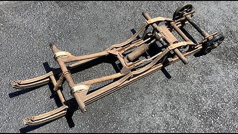 1972 Polaris Colt Suspension Restoration and Rebuild