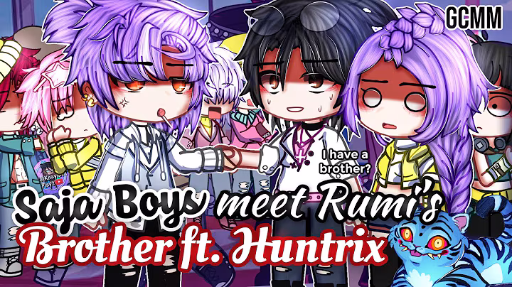 SAJA Boys Meet Rumi's BROTHER ft. HUNTRIX | KPOP Demon Hunters | GLMM / GCMM | Gacha Club Mini Movie