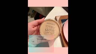 Rimmel Stay Matte Powder Review