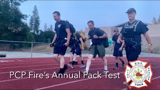Annual Pack Test for Peardale Chicago Park Fire Department. ￼