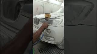 BMW front bumper touch up process#youtube #painting #automobile #cars #umar