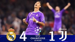 Real Madrid Vs Juventus 4-1 [Final U.C.L 2017] Extended Goals & Highlights