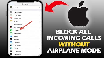 How To Block All Incoming Calls Without Airplane Mode On IPHONE (FULL GUIDE)