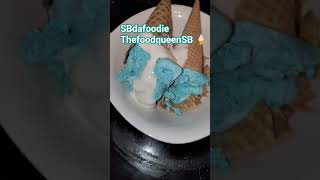 Blue moon ice cream my favorite #SBdafoodie #ThefoodqueenSB #icecream #dessert #foodies