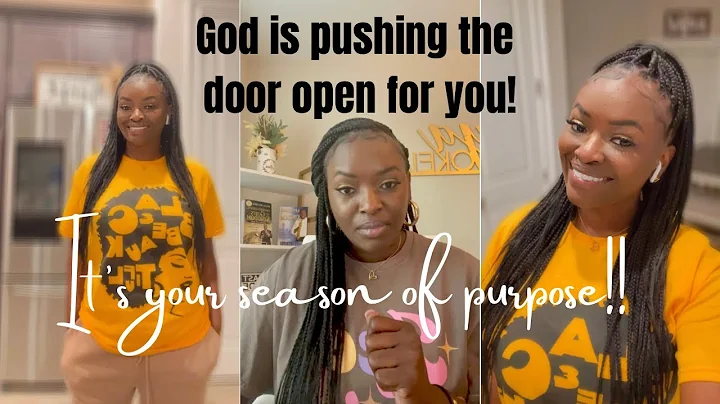 God is pushing the door open for YOU!