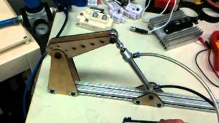 Pneumatic drum beater -  first test
