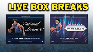 BLEZ SPORTS CARDS LIVE BOX BREAKS | PRIZM BASKETBALL! #sportscards #boxbreak #liveboxbreaks