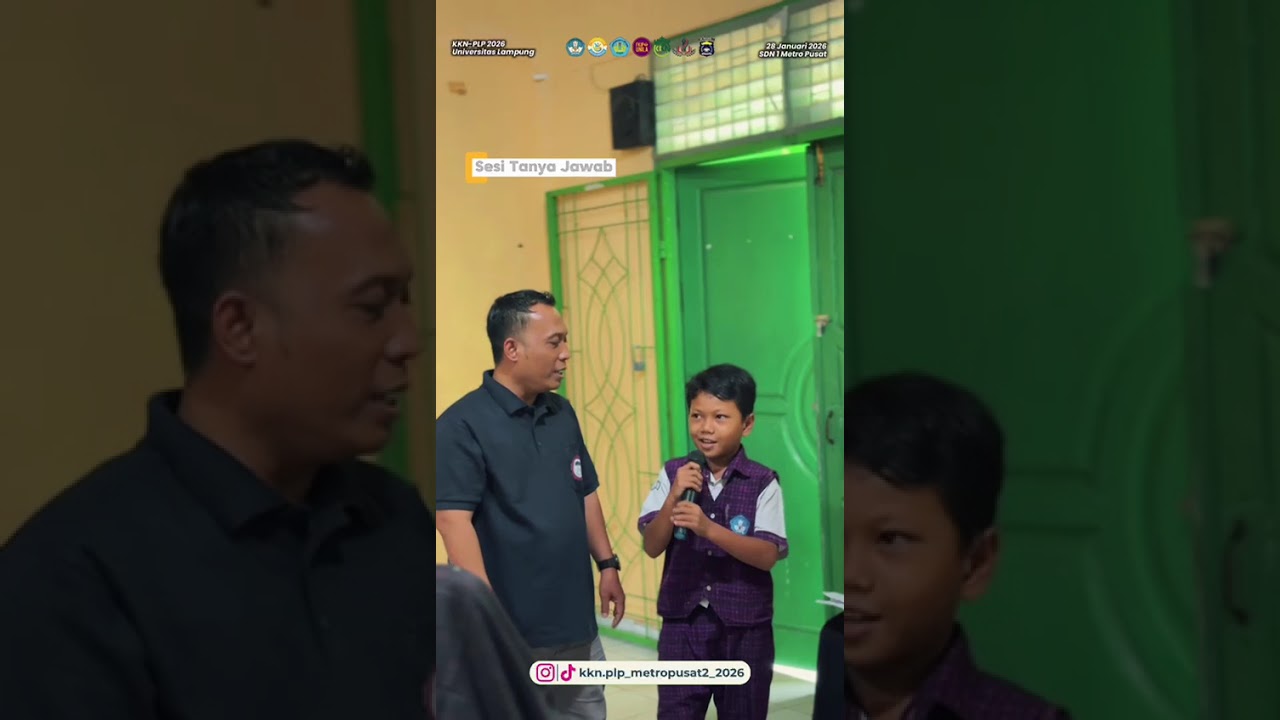 Sosialisasi Anti Bullying KKN PLP SDN 1 Metro Pusat 