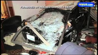 Car crashes into Rochester home