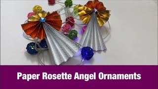 How to Create Paper Angel Ornaments