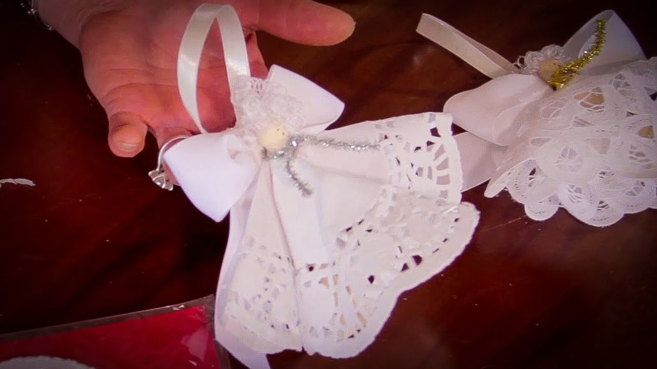 How to Make Peg Fairy Christmas Tree Decorations - YouTube