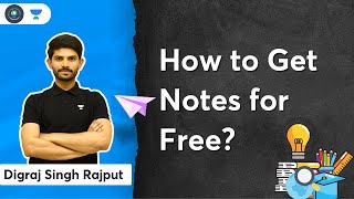 How to Get Notes for Free? | Digraj Singh Rajput