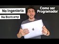 Cómo me convertí en programador SIN hacer la Ingeniería Informática