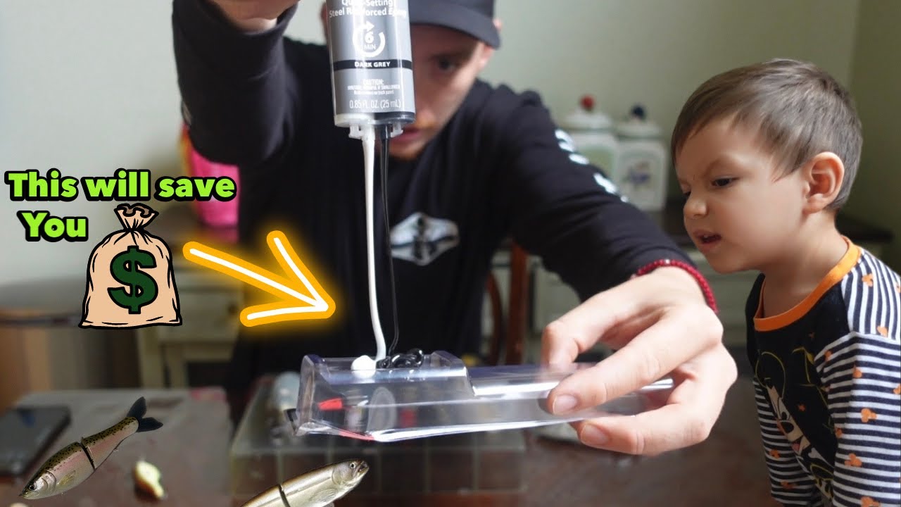 How to Fix Cracked Hard Plastic Fishing Lures