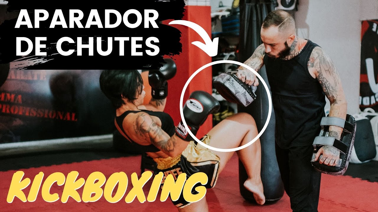 COMO TREINAR KICKBOXING COM O APARADOR DE CHUTES E SOCOS YouTube