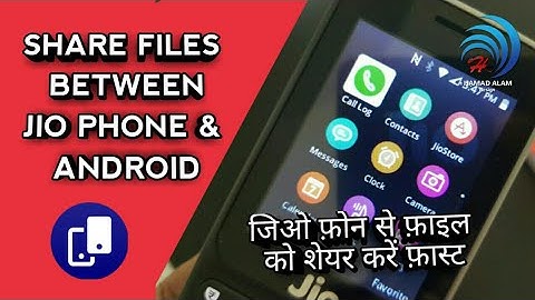 Share Files Between Jio Phone & Android Phone Using Jio Switch App In Hindi