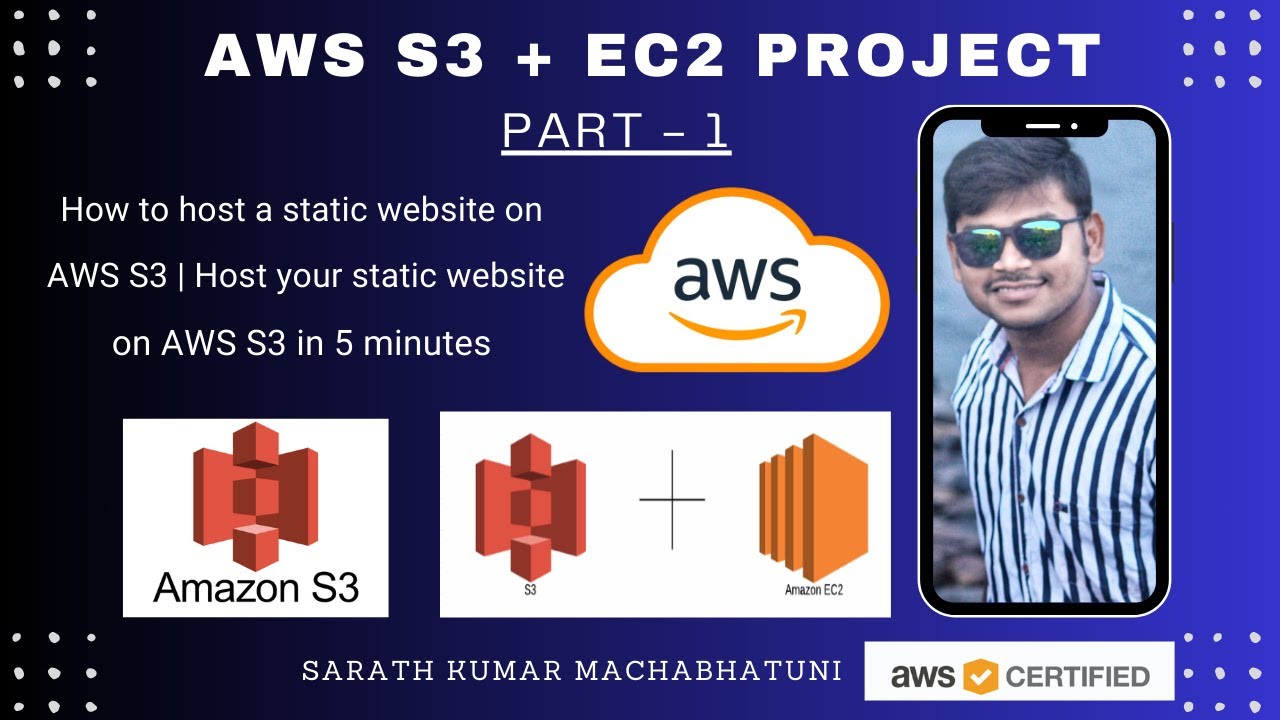 How to host a static website on AWS S3 | Host your static website on ...