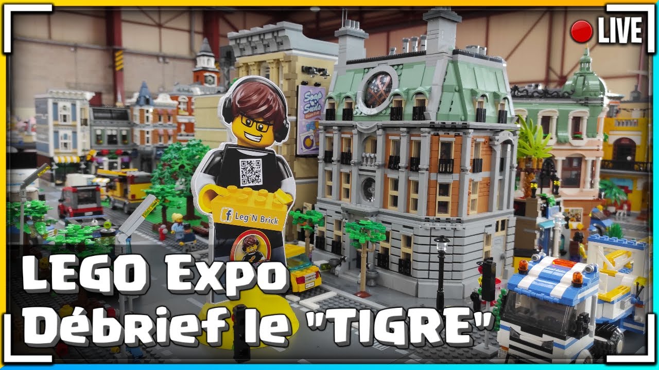 🔴 FOIRE EXPO LEGO [2022] - ASSOCIATION "LEG'N BRICK" & "LE TIGRE" COMPIÈGNE 🗽 [8ème ÉDITION] | [FR]