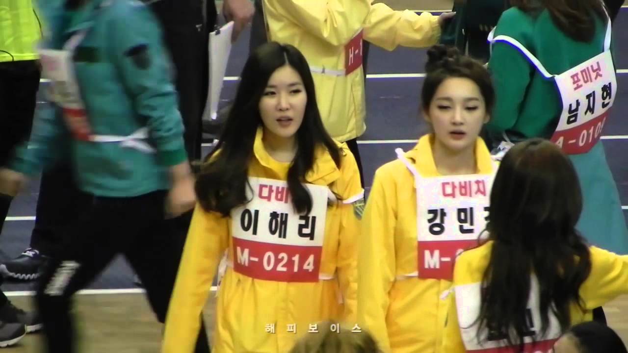 [12.01.08~09][다비치]아이돌 육상 선수권 대회_웨이브,경보_Happy Voice