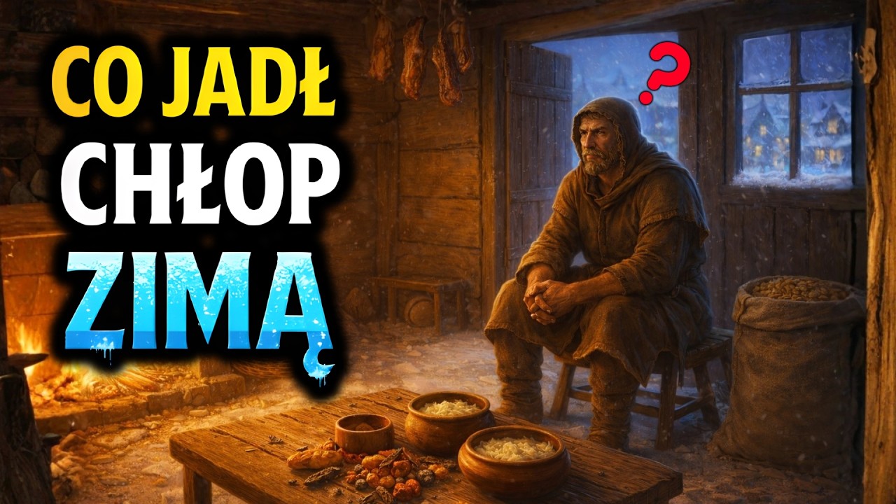Co jedli CHŁOPI ZIMĄ w ŚREDNIOWIECZU?!