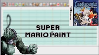 Castlevania: Dawn of Sorrow - Draculas Tears (Wizardry Lab) - Super Mario Paint