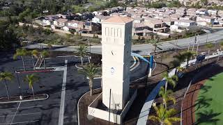 orbiting the tower at Rosetta Canyon Sports Park