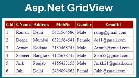 How to retrieve data from Database and Display in Gridview | Asp.Net C#