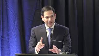 Mforesight Summit 2019 Senator Marco Rubio  Made In China 2025 And The Future Of American Industry