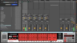 Machinedrum Remote 1.57 sequencing with Ableton no Sync