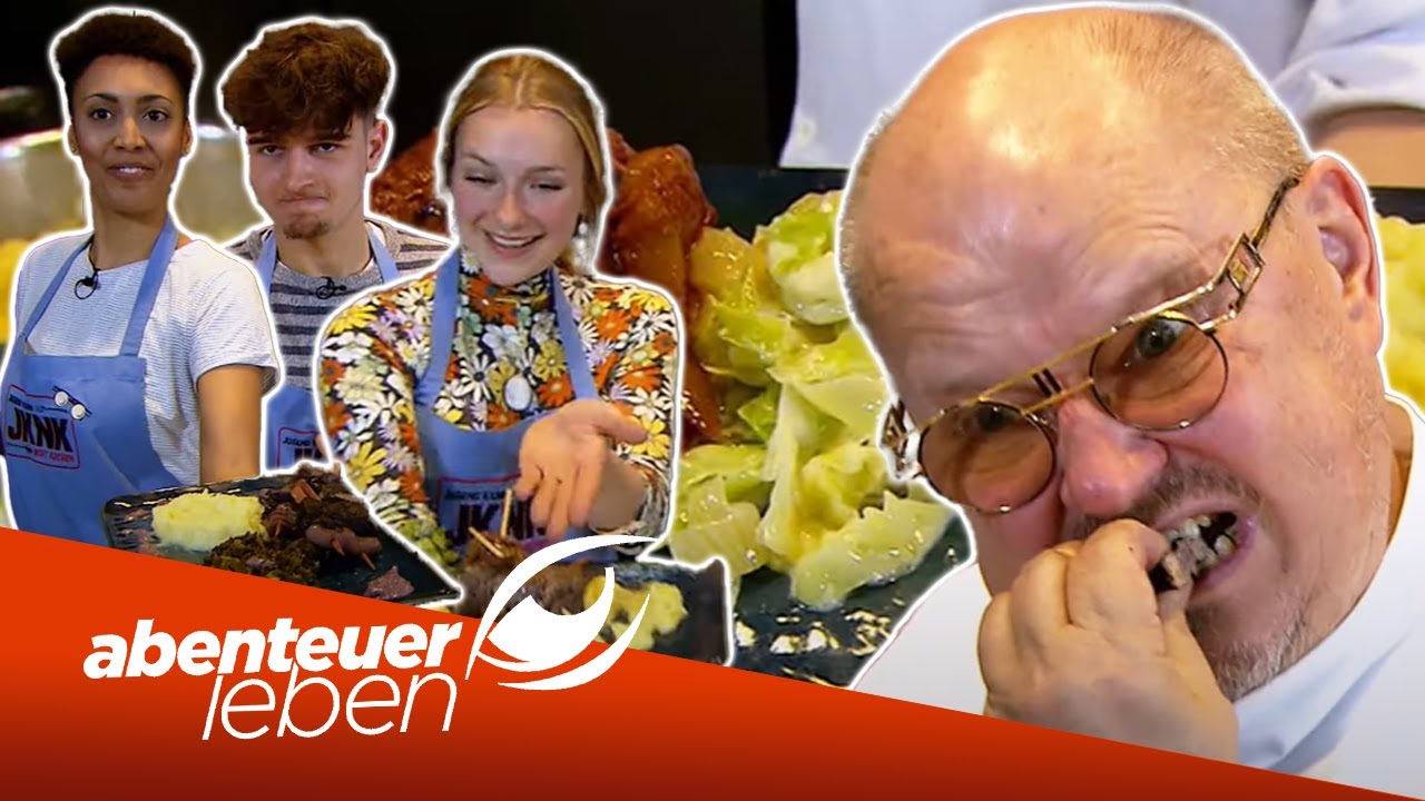 "Die Jugend kann NICHT kochen?" - Roulade mit Kartoffelstampf... | Abenteuer Leben | Kabel Eins