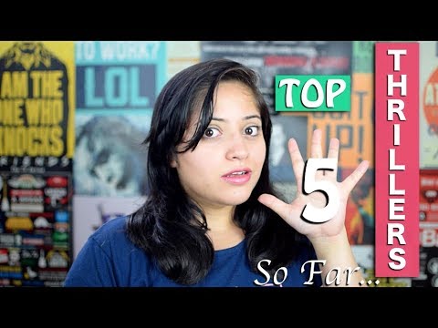 Top 5 Thrillers So Far | Thriller Books Recommendations | Indian booktuber