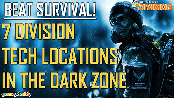 The Division | 7 Division Tech Locations in Survival