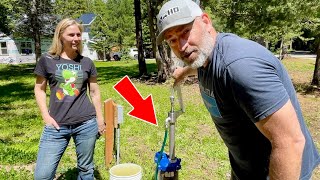 DIY Deep Well Hand Pump Results - MAJOR IMPROVEMENT! Profile