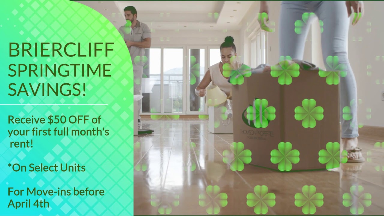 Briercliff Apartments Springtime MoveIn Special Pittsburgh, PA