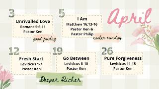 Fresh Start | I Philippians 2:6-8 | 12 April 2026