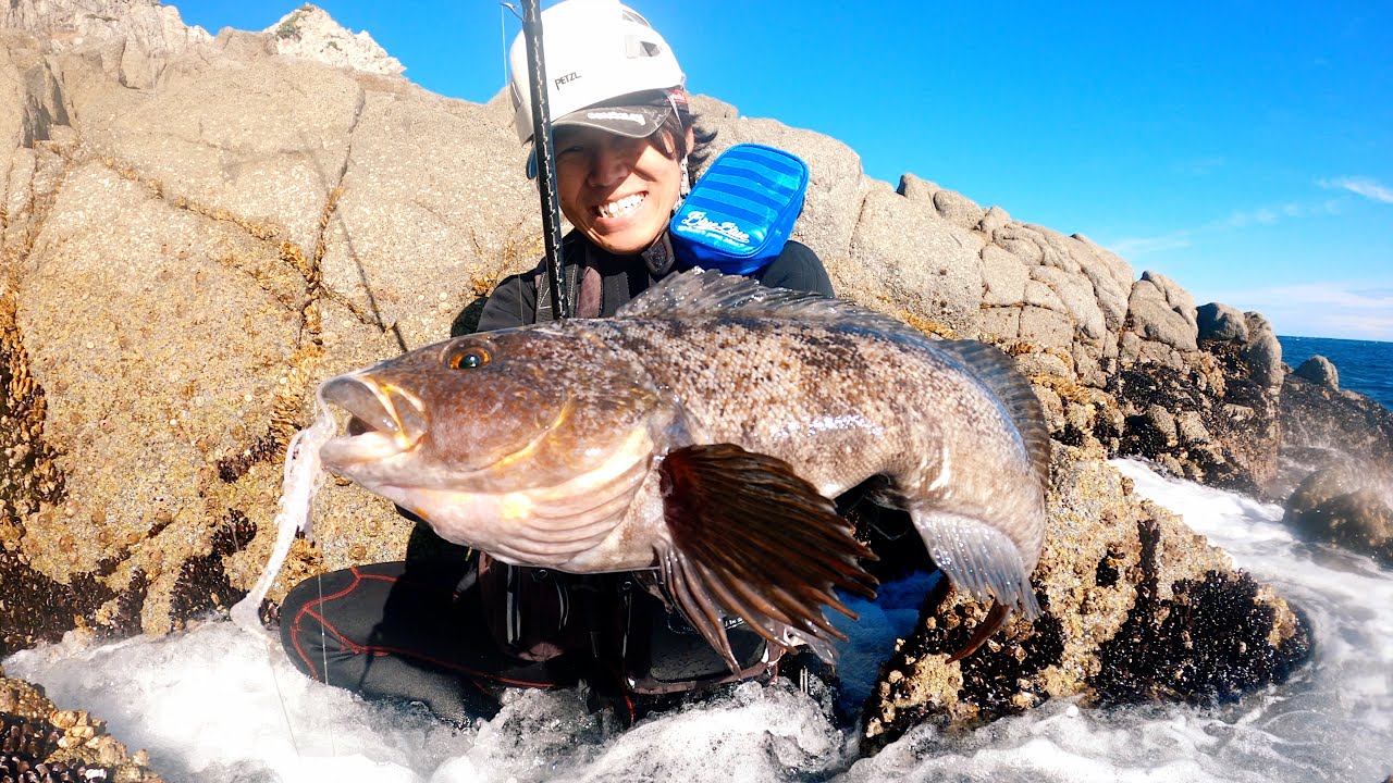 岩手の地磯で大型ロックフィッシュを釣ってきた！【RUDIE'S】