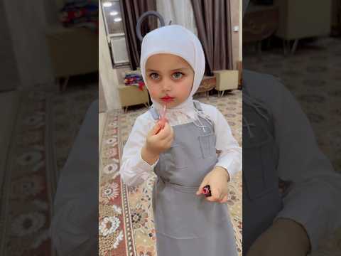 ملوكة تريد تخلي حمره وتروح الروضه هههه 