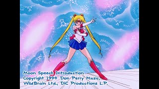 Sailor Moon: Moon Speech Introduction DiC Cue (Perfect HQ Rip, No SFX)