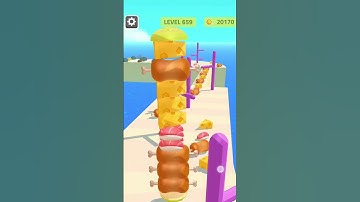 Sandwich Runner Gameplay New game update Top Games level 659 #sandwichrunner  #shorts